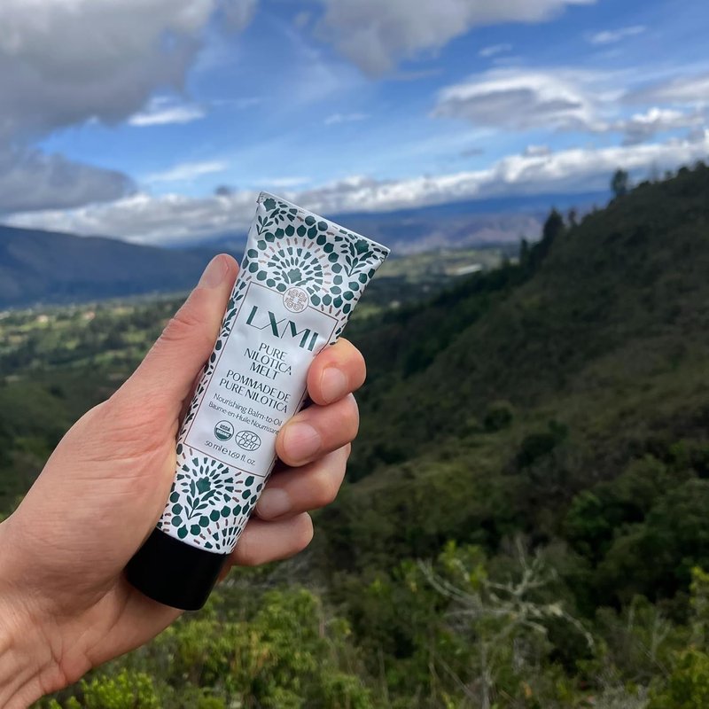 LXMI Pure Nilotica Melt Barrier Repair Balm - 100% Organic Vegan Skincare | Noncomedogenic, Social Impact-Sourced