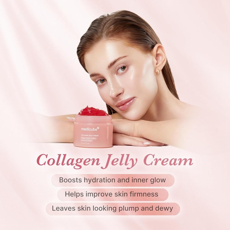 Medicube Pink Glow Home Care Duo - PDRN Pink Peptide Toner & Collagen Jelly Cream 110ml