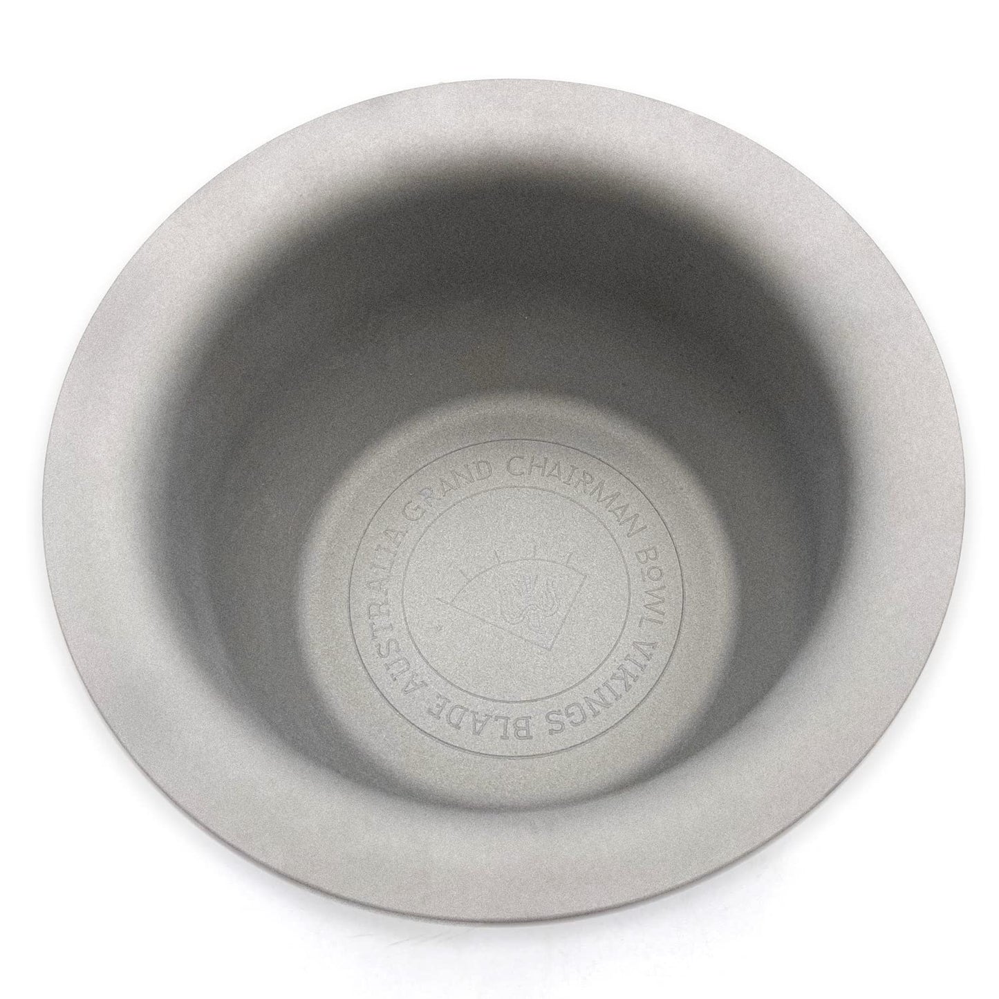 Vikings Blade Luxury Shaving Soap Bowl, Sandblasted Steel for Fast & Thick Lather, Unbreakable, Tactile Texture