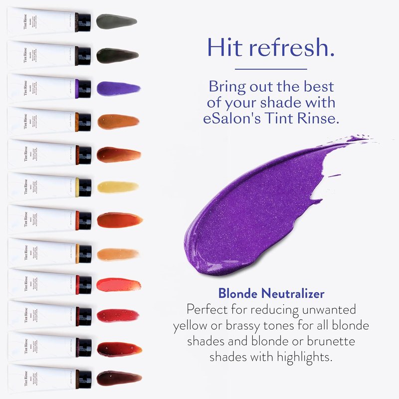Color Depositing Hair Color Balancer Treatment - Professional Tint Rinse Toner & Enhancer | Blonde Neutralizer