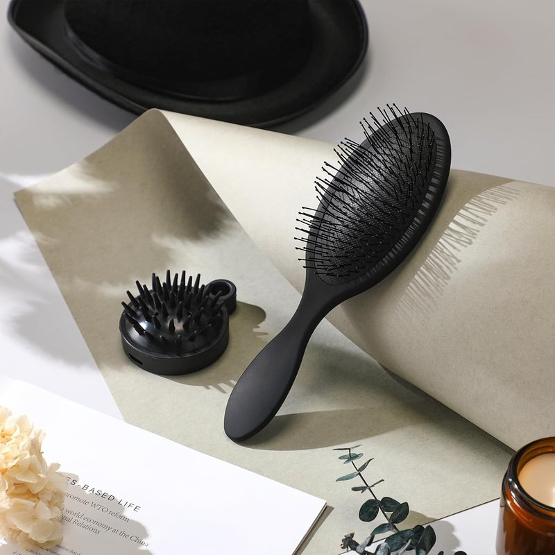 Mother's Day Hair Care Gift Set - 12 Pcs Spa Kit with Black Microfiber Hair Drying Towel | Unique Gift for Mom, Grandma, or Best Friend