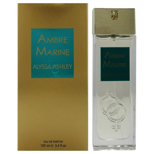 Alyssa Ashley Ambre Marine Perfume | Long-Lasting Fragrance for Women & Men - 3.4 oz EDP Spray