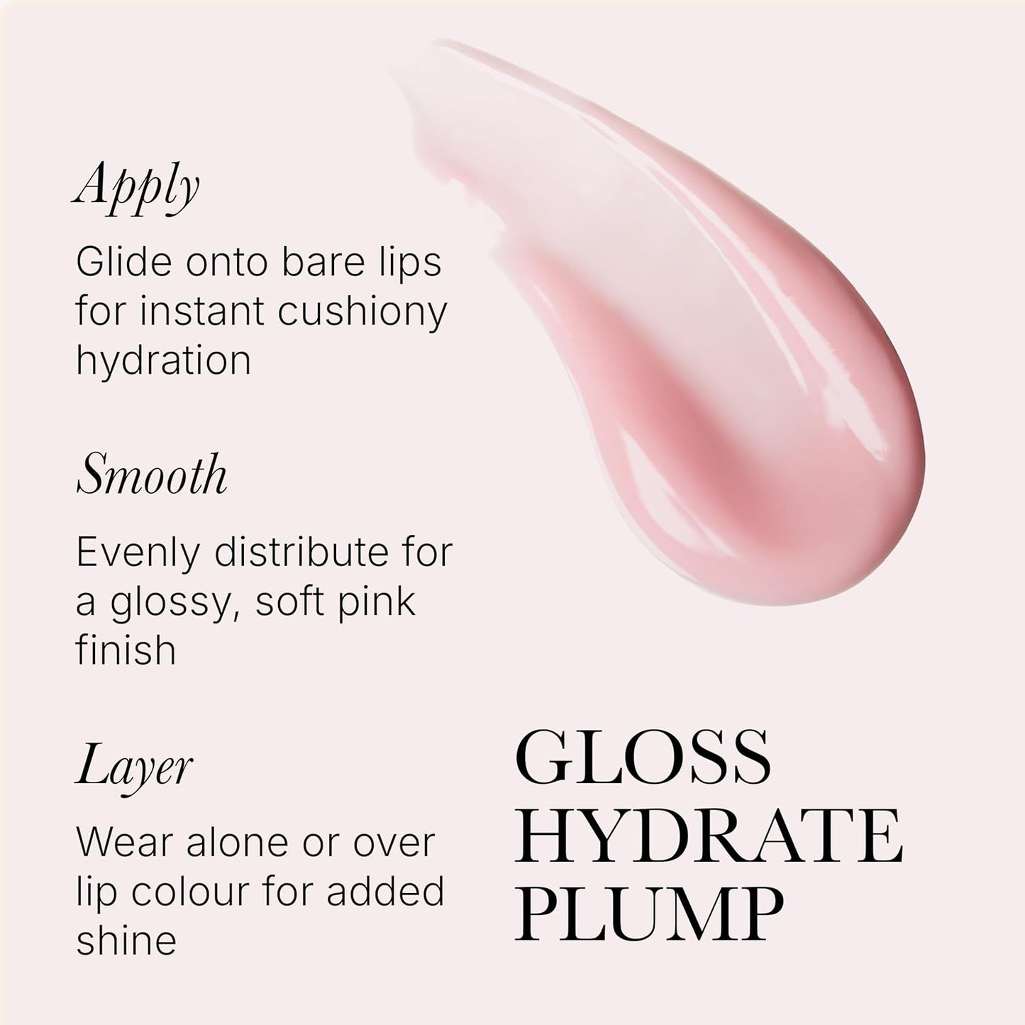 Rodial Plumping Collagen Lip Oil - Hydrating Vegan Lip Oil for Fuller Lips | 0.14 fl oz, Sheer Pink Finish