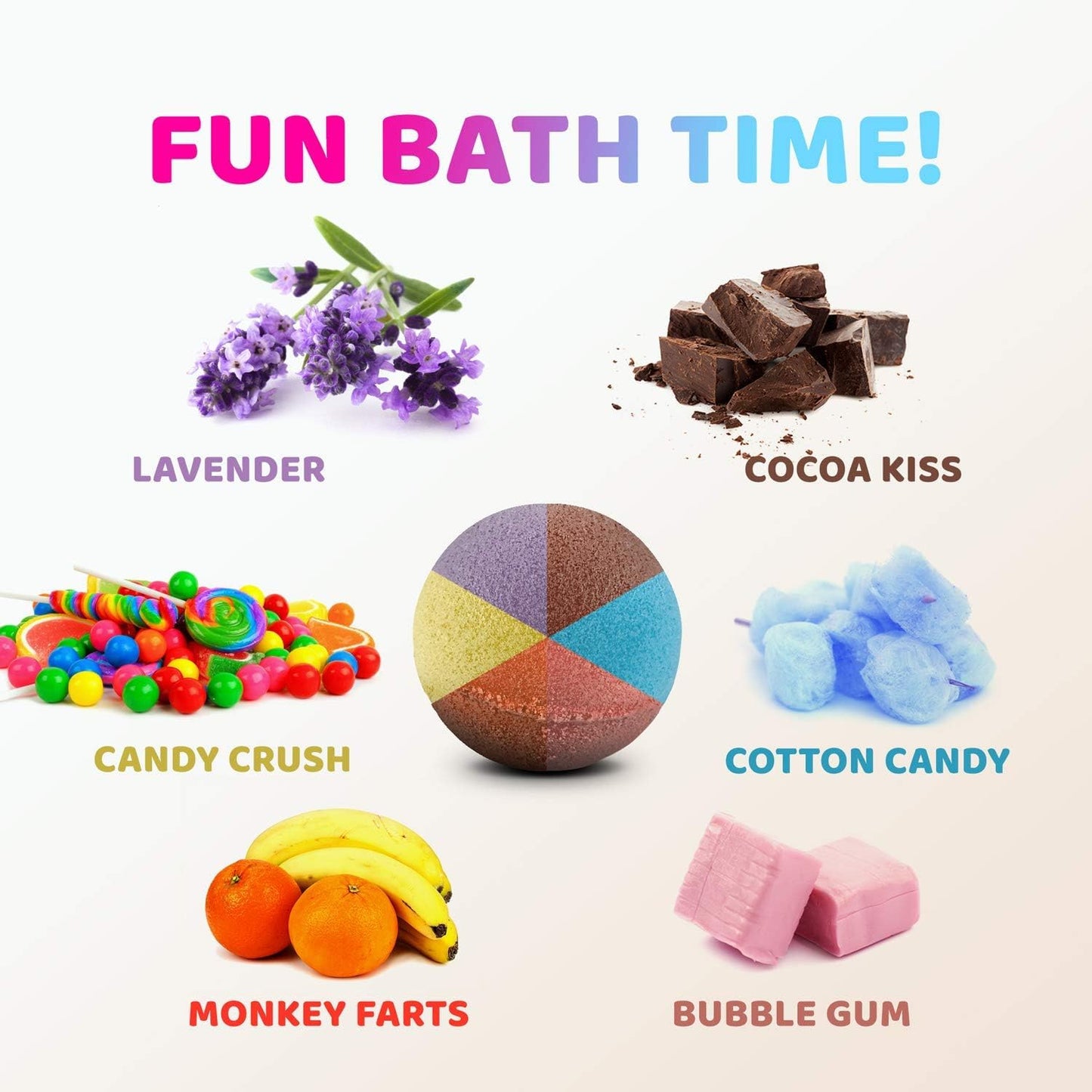 Bath Bombs for Kids Set with Toys Surprise Inside for Kids (Surprise Toys)