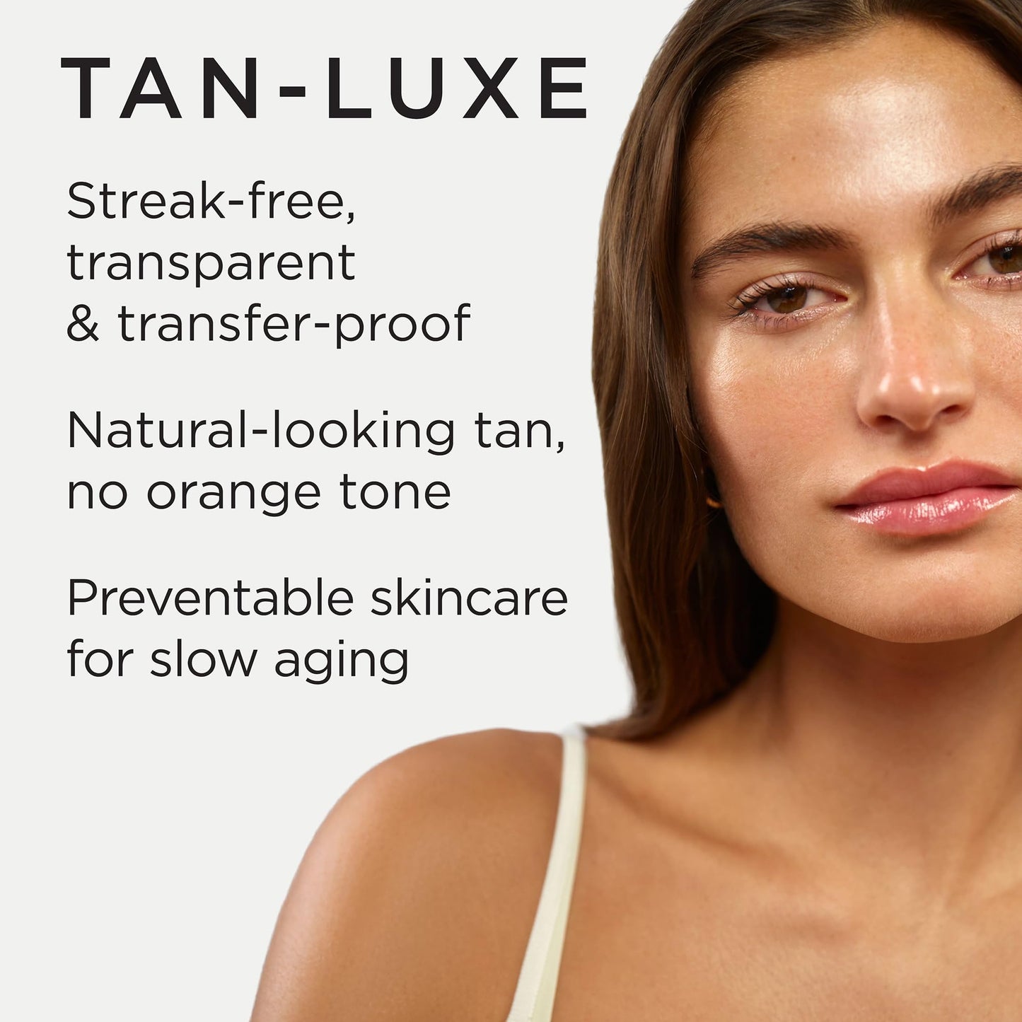 Tan-Luxe The Gradual Illuminating Gradual Tan Lotion, Hydrating Oil-Lotion Hybrid Self Tanner, For Daily Use, Buildable, Natural Glow, Vegan, Cruelty-Free, Streak-Free, 3.38 fl. oz/100 ml Bottle