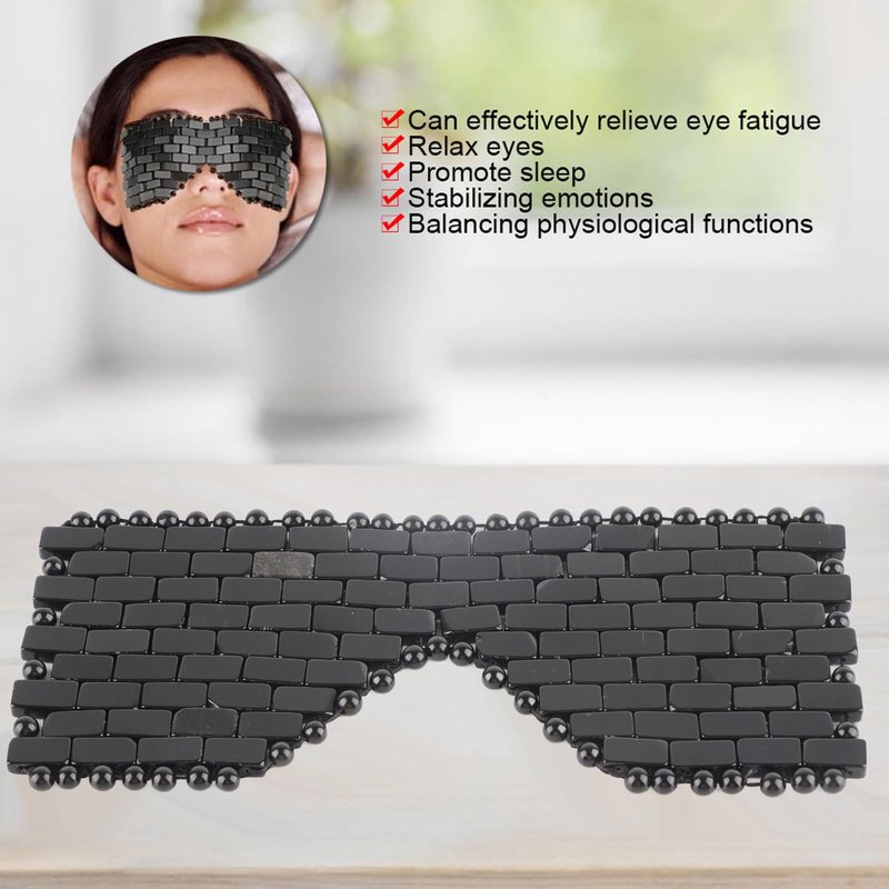 Moofey Jade Eye Mask, Jade Eye Mask for Facials Sleeping Masks Relief Eye Fatigue