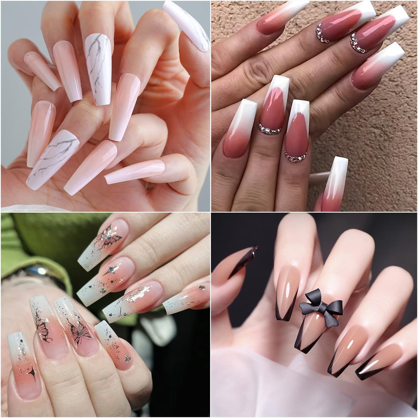 12 Bottle 5g Nail Glue,Super Strong Nail Glue for Press On Nails,Professional Upgrade Safety & Quick Dry Nail Gel for Acrylic Nails Tips & False Nail Long Lasting for Stick On Broken