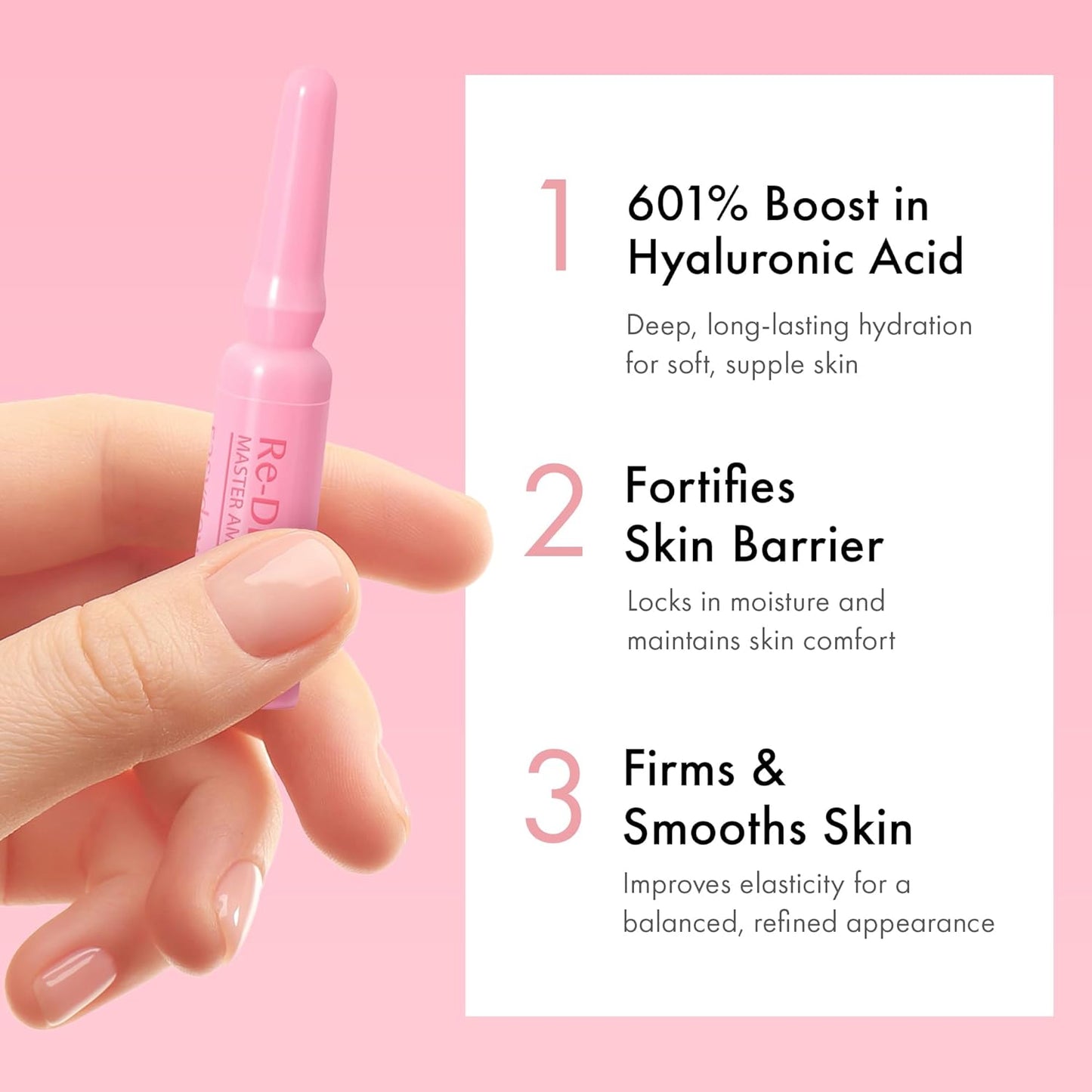 EASYDEW DW-EGF Peptide Re-DERMA Master Ampoule | Korean Anti-Aging Serum for Firming & Smoothing Fine Lines - 0.42 fl. oz.