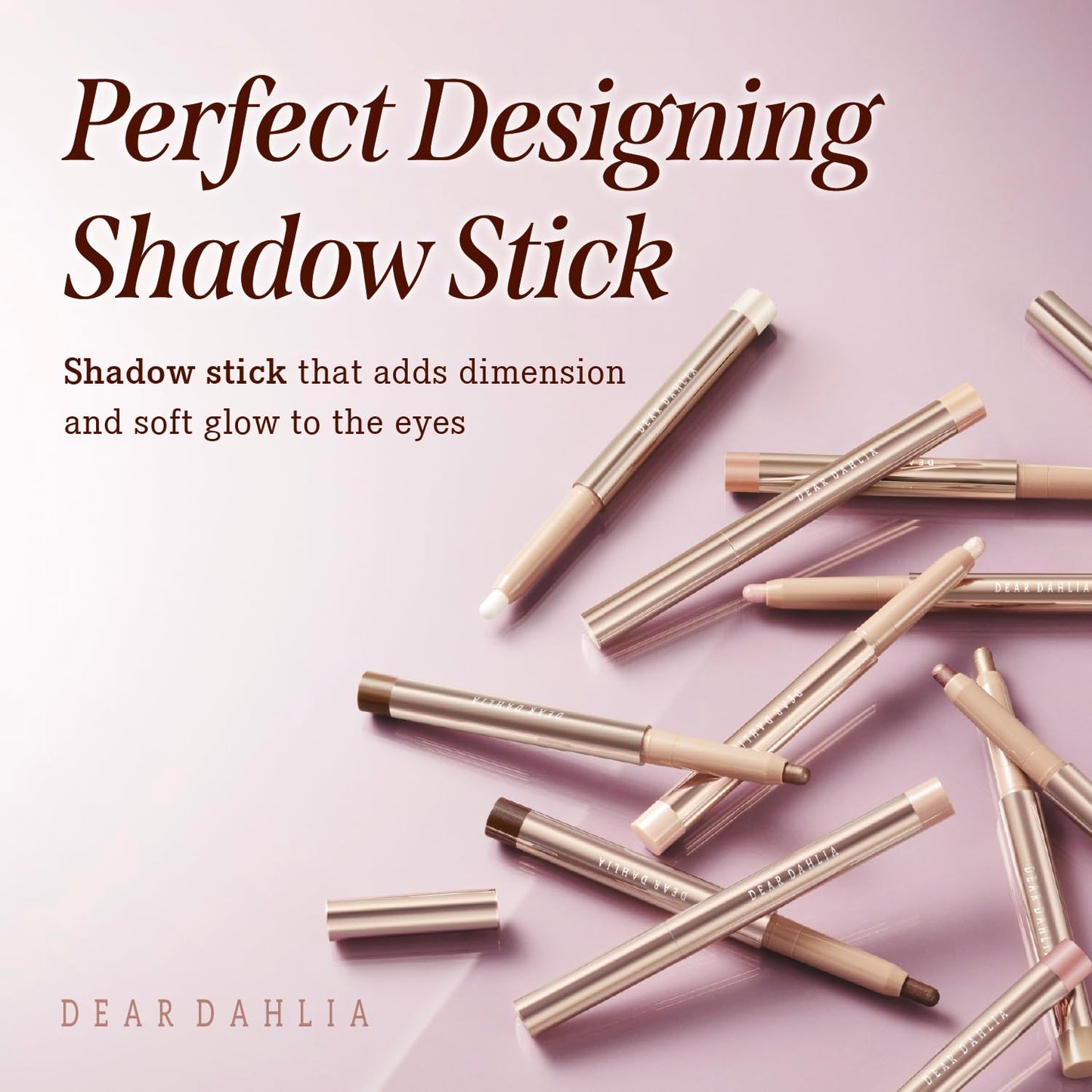 Perfect Designing Shadow Stick - Bronze Gold Weightless Eyeshadow with Smooth Texture & High Pigment | Vegan Korean Makeup