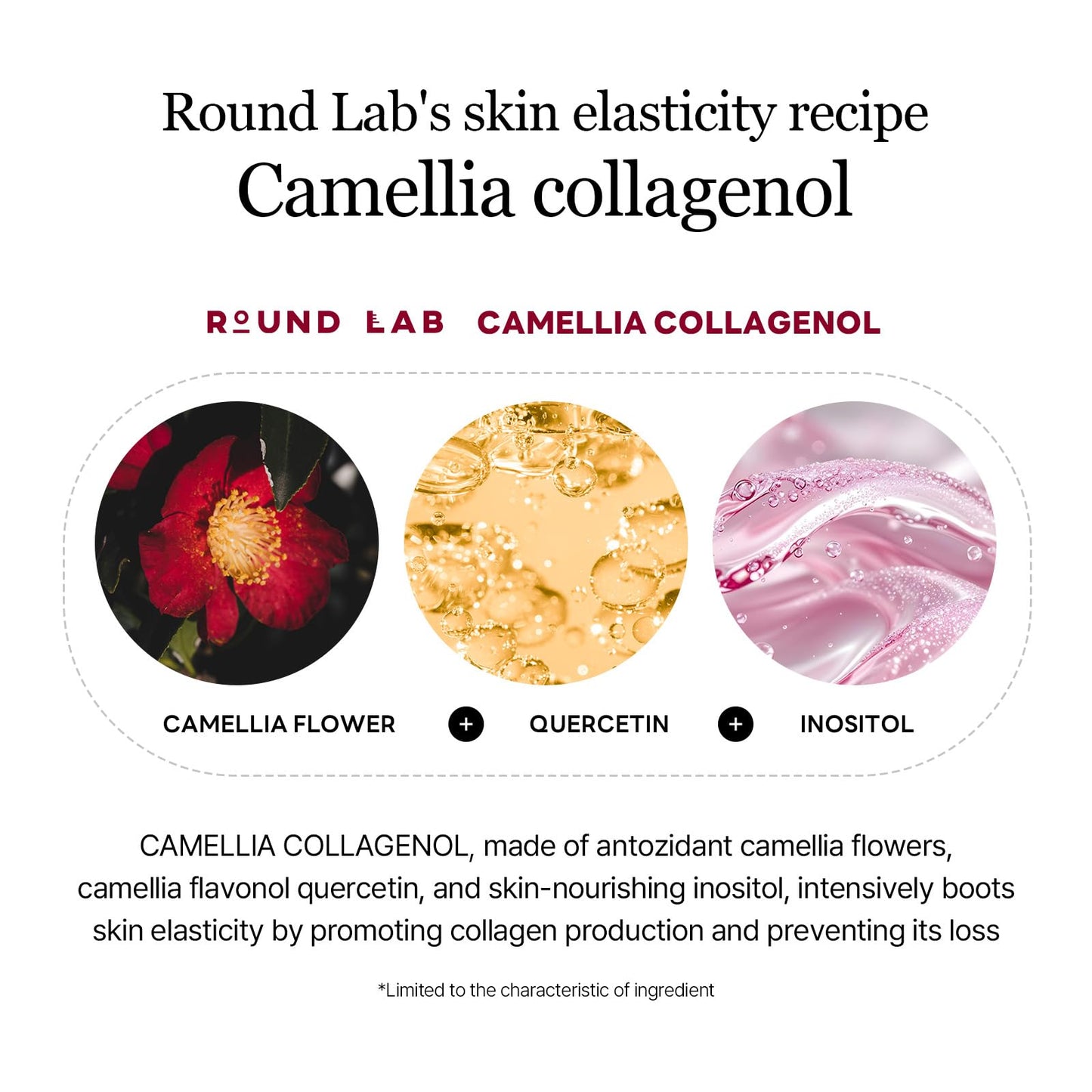ROUND LAB Camellia Deep Collagen V Lifting Gel Mask 14ea | Double-chin Turkey Neck Instant Face Lifting Mask, Cooling and Depuffing Face Toning Belt, Firming Sagging Skin, Korean Skin Care, 10g/0.35oz