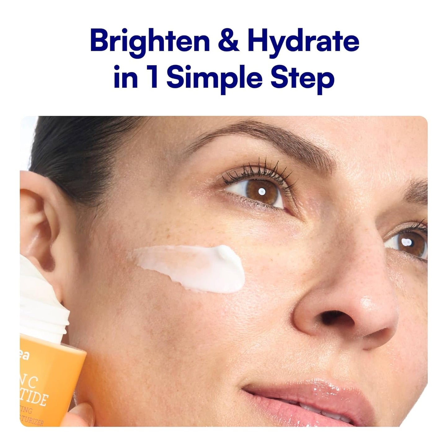 Vitamin C Tri-Peptide Brightening Moisturizer - Hydrating Anti-Aging Face Cream | Clean Vegan & Cruelty-Free 1.7 fl oz