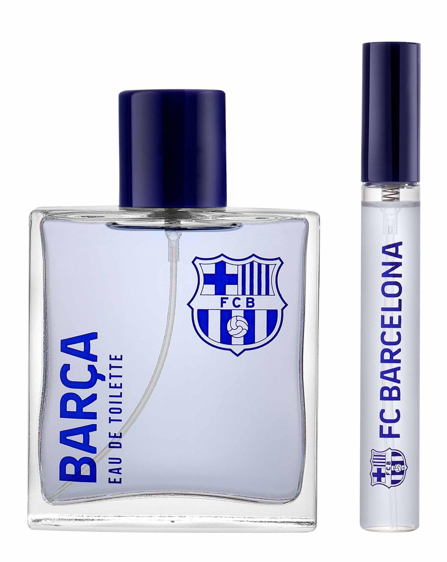 FC Barcelona, Barca, FCB, Fragrance Set for Men, Eau De Toilette, 3.4oz, 100ml, Collector's Case, Made in Spain, by Air Val International