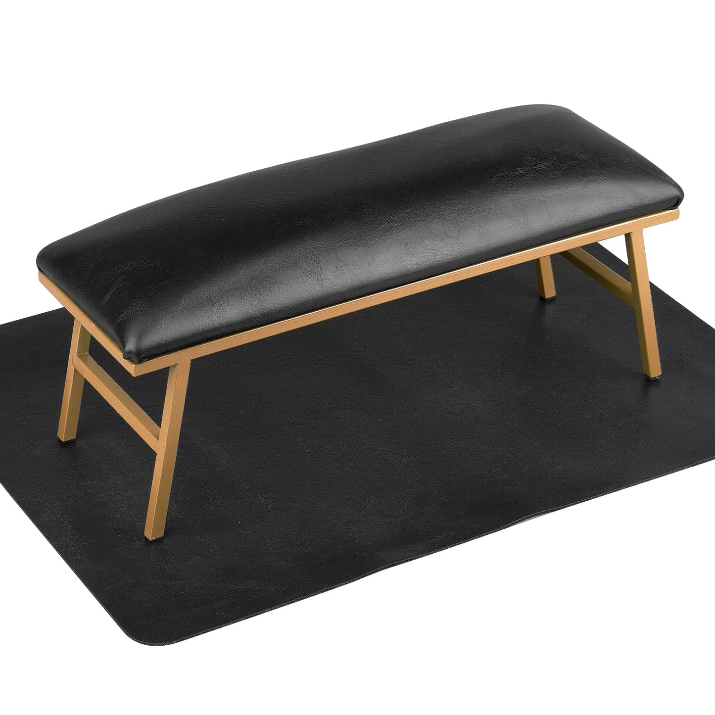 Arm Rest for Nails, Nail Arm Rest for Nail Tech with Microfiber Leather Nail Table Mat, Manicure Hand Rest Stand Nail Art Accessories Tool for Nails Tech(Marble)