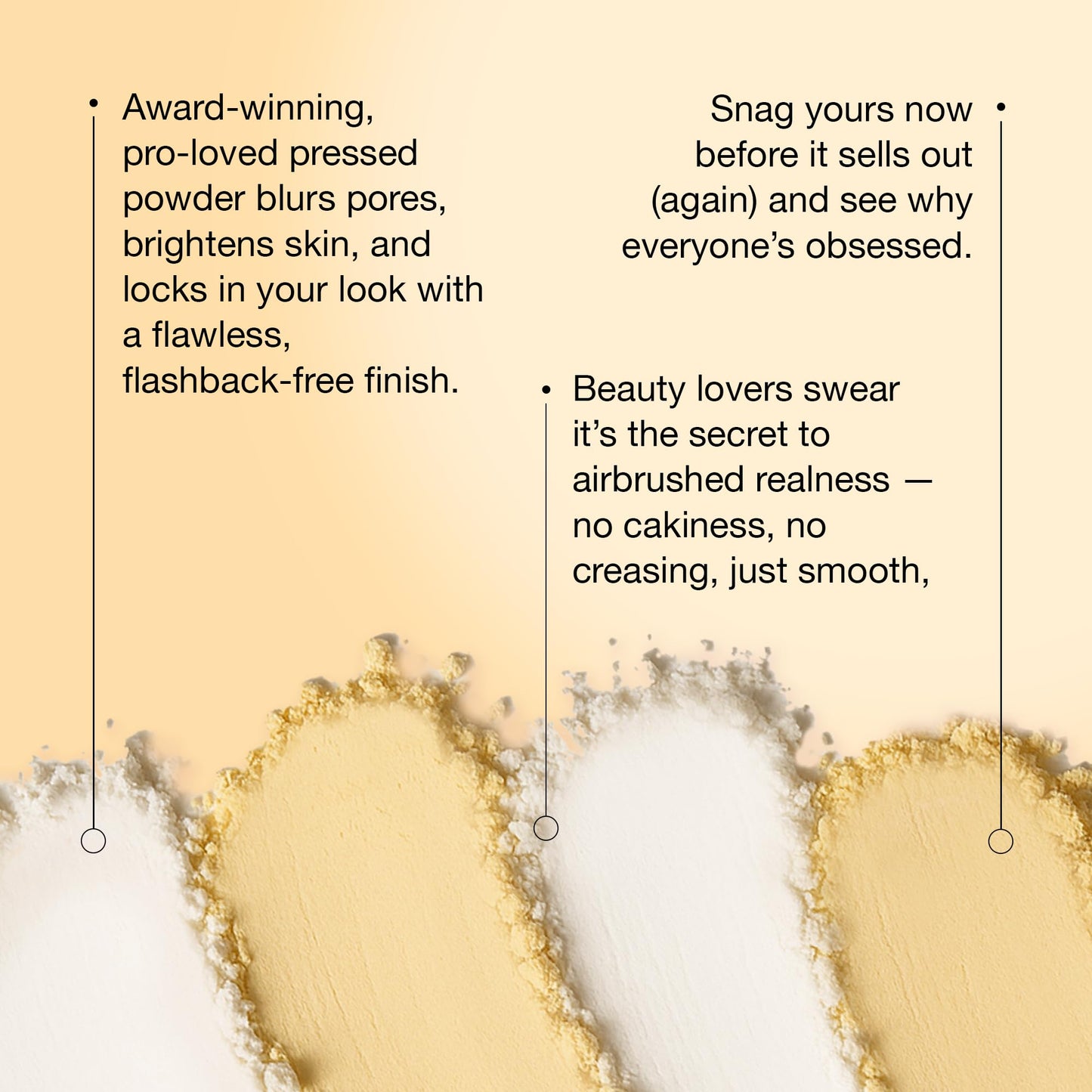 KimChiChic Beauty Almost Catfished Micro Pressed Powder - Brightening Under Eye Setting Powder, Reduces Dark Circles, No Flashback, That White Powder
