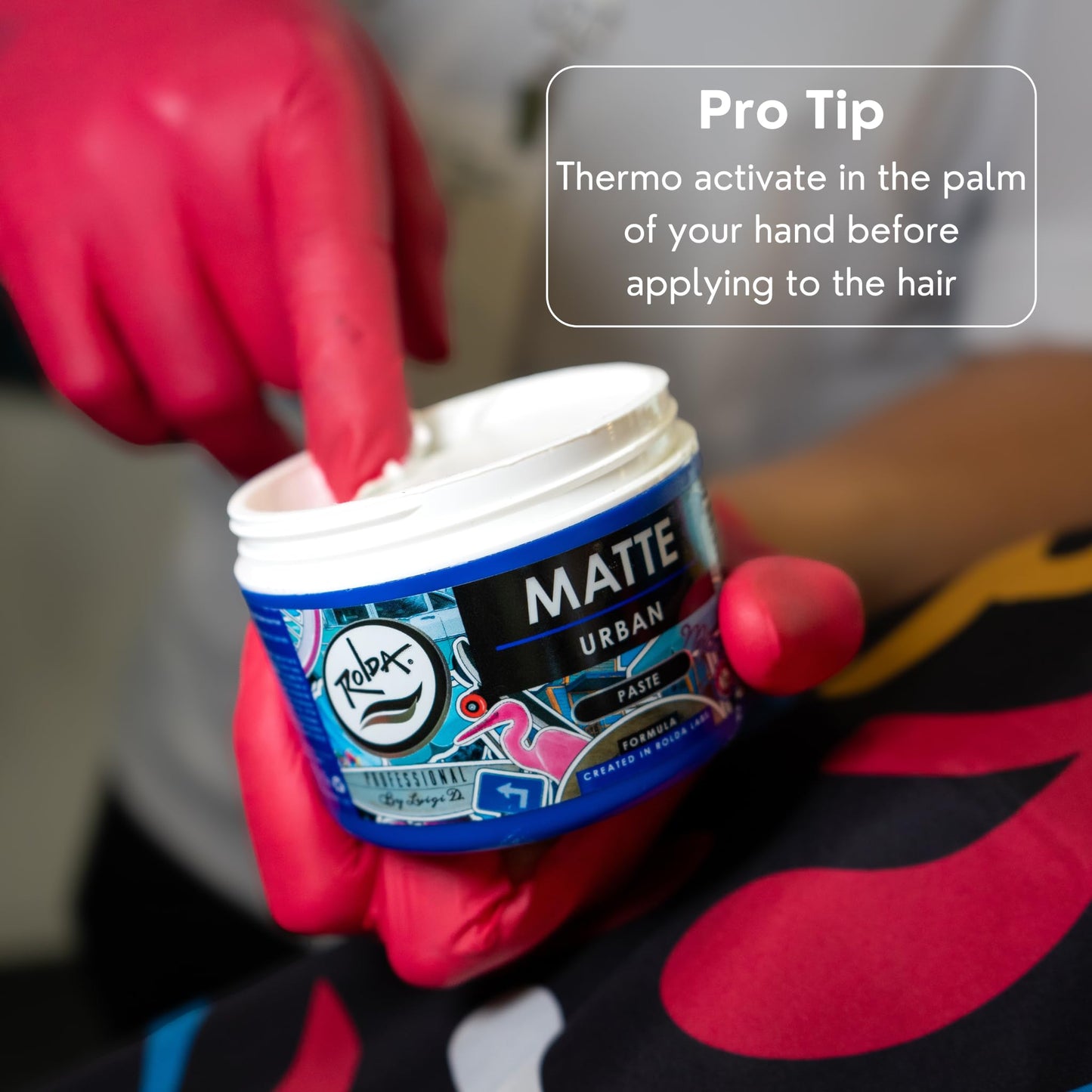 Rolda Matte Hair Paste - Water-Based Hair Styling Clay for Men - Medium Hold, No Shine, Adds Volume & Texture - Matte Finish for Short to Medium Hair (5.29 fl oz)