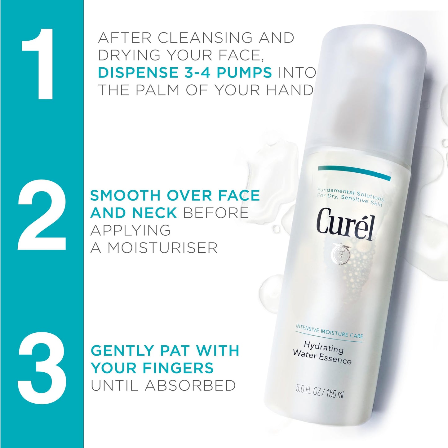 Curel Water Essence and Face Wash