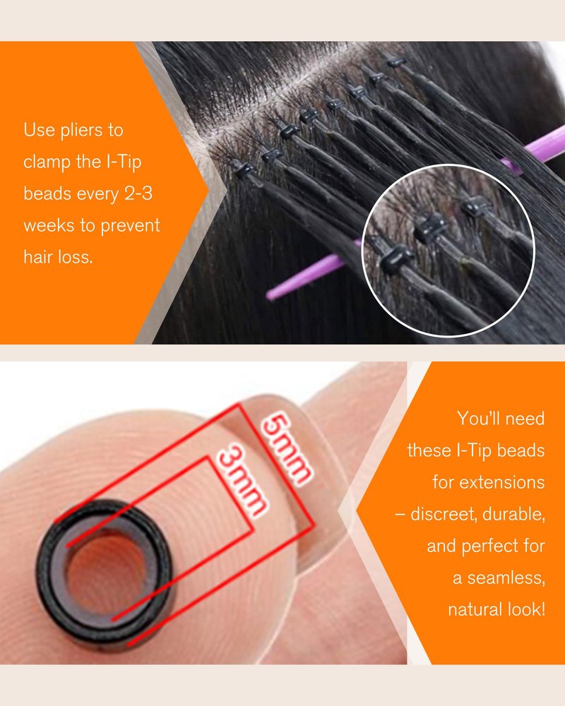 Sunny Hair 22 Inch Invisible I Tip Human Hair Extensions, for Parties and Weddings, Black, Soft, for Women with Thick Hair Seeking Length Without Bulk, Easy to Maintain 50g