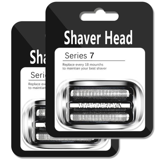S7 73S 360 Replacement Head Foil & Cutters for Braun Series 7 Eletric Shavers, Compatible with Braun New Generation 7020s, 7025s, 7027 cs, 7071cc, 7075cc, 7085cc Razor