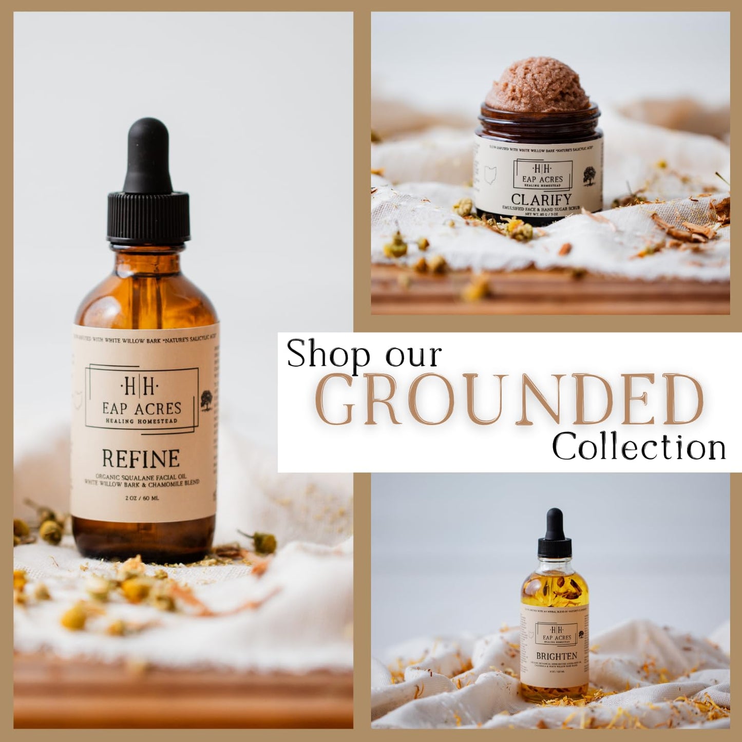 Emulsified Face Sugar Scrub - Organic Chamomile & White Willow Bark | Gentle Exfoliant for Dry, Sensitive, Acne-Prone Skin