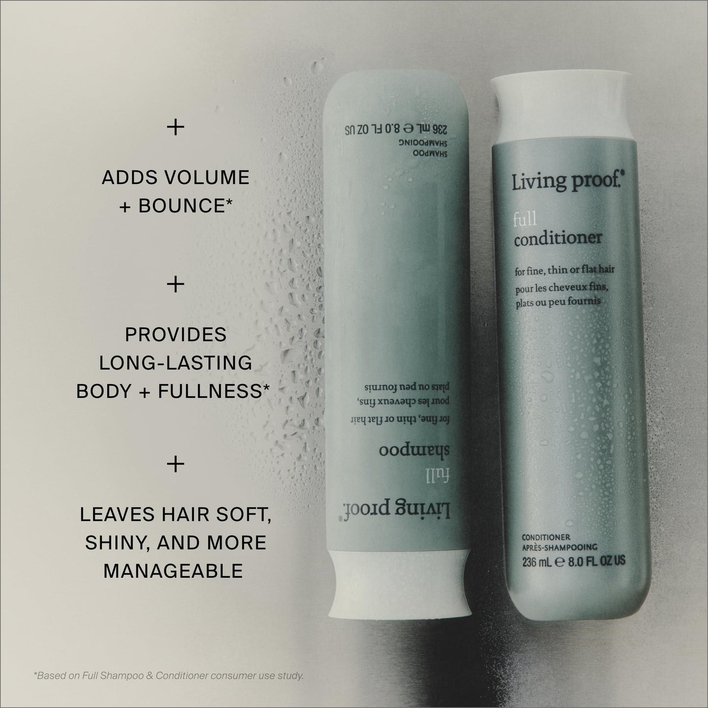 Living Proof Full Conditioner, Volumizing & Moisturizing Conditioner for Women, Paraben & Silicone Free, Safe for Color Treated Hair, 33.8 oz