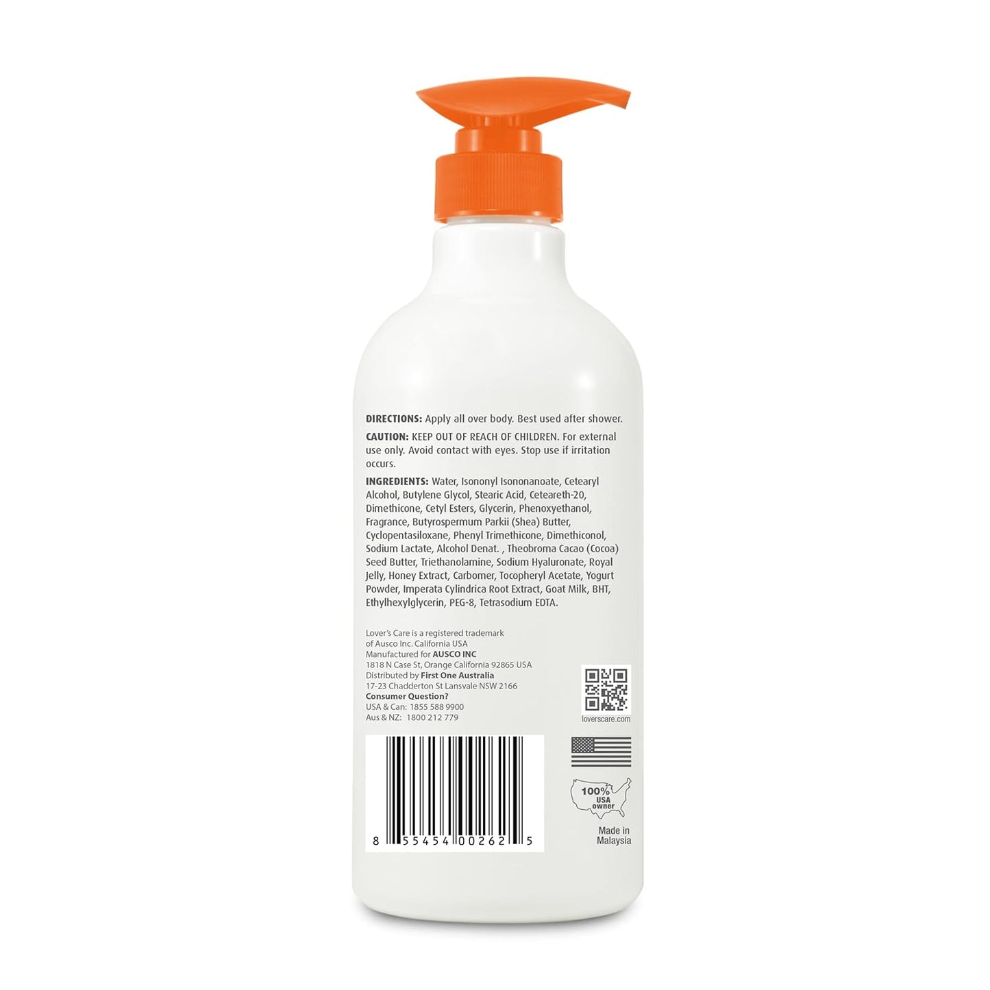 Goat Milk Body Lotion for Dry Skin - Nourishing Royal Jelly & Honey | 27.05oz (800ml)