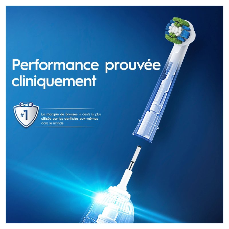 Oral-B Precision Clean Set of 10 Brushes with Cleanmaximiser Technology Special Format Letterbox 10 Units