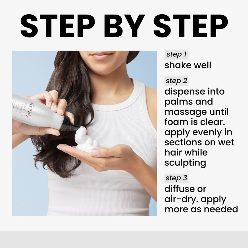 Kenra Professional Curl Glaze Mousse 13 | Curl Control Glaze | Provides Frizz Control & Humidity Resistance | All Hair Types | 6.75 oz (2-Pack)