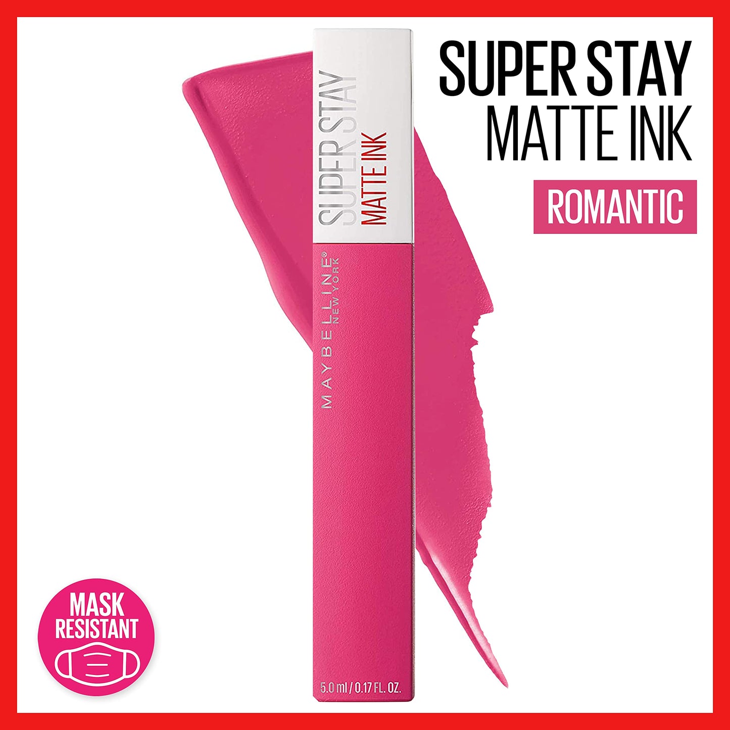 MAYBELLINE Super Stay Matte Ink Liquid Lipstick Romantic Vivid Pink and Pathfinder Berry Pink