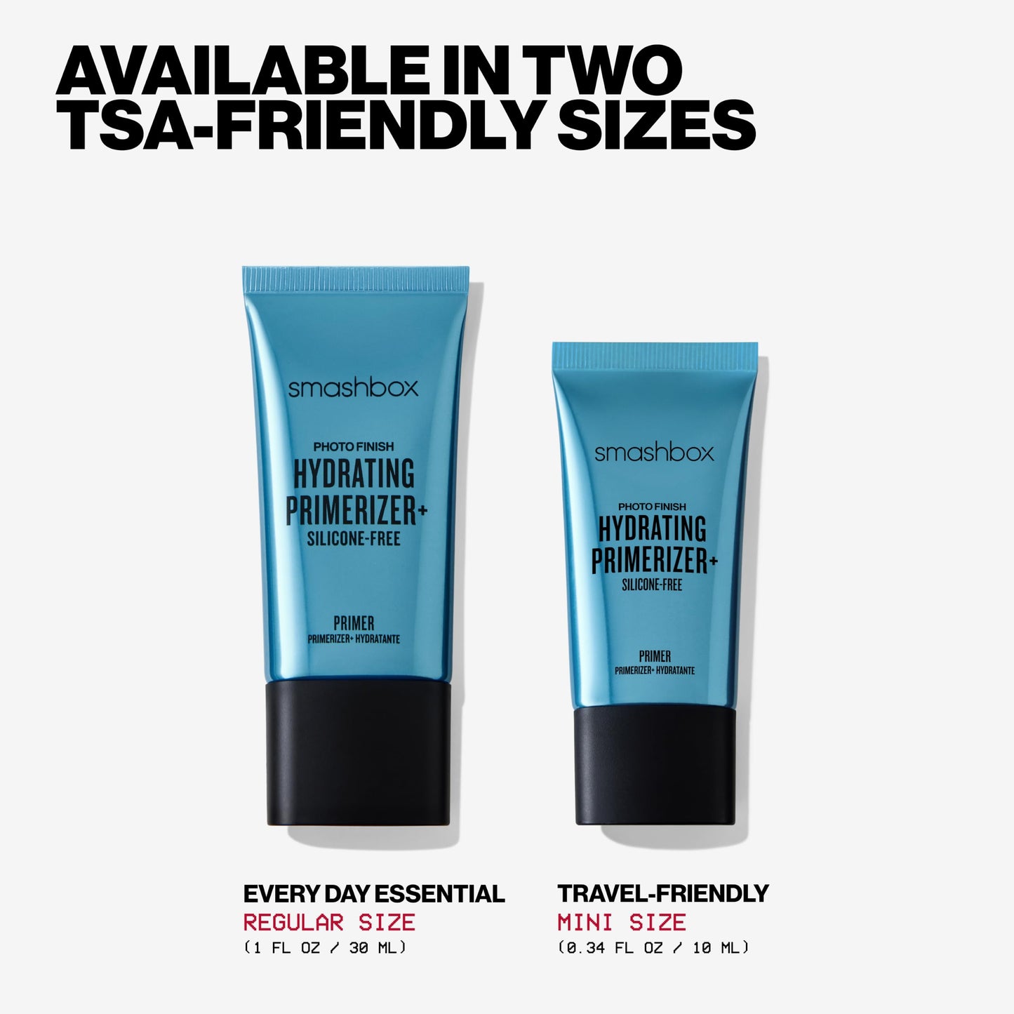 Smashbox Photo Finish Hydrating Primerizer | Triple Hyaluronic Acid and Niacinamide Makeup Primer for 72-Hour Hydration | Lightweight Silicone-Free Makeup Base for Dry Skin, 1.01 Fl Oz