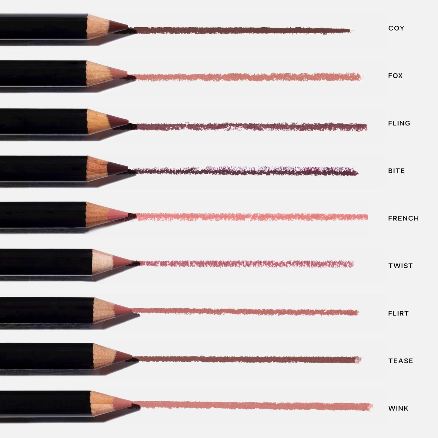 Saie Lip Liner 101 - Lip Pencil Made with a Creamy, Soft Matte Formula for a Naturally Framed or Fully Filled Look - Supercharged with Shea Butter & Jojoba Oil - Twist (.05 oz)