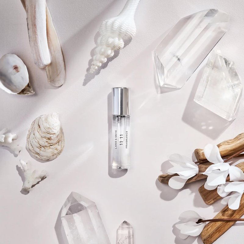 Lake & Skye 11 11 Fragrance Oil Rollerball - Unisex Skin Musk & White Ambers | 0.33 fl oz (10 mL)