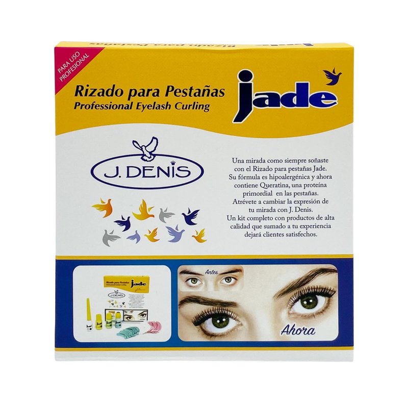 J. Denis Professional Eyebrow & Eyelash Kit – 2-Pack for Precision Brow Shaping & Lash Lifting – Achieve Perfect Brows & Lashes at Home