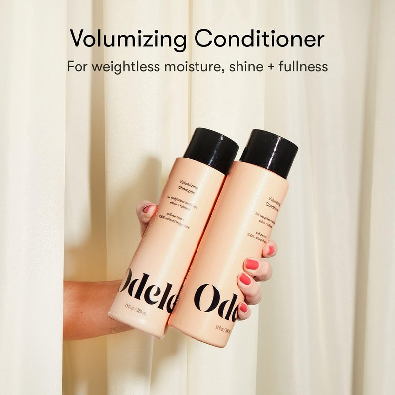 Odele Volumizing Sulfate-Free Conditioner, Adds Moisture, Shine, and Fullness for Straight or Wavy Hair Types, 32 Fl Oz