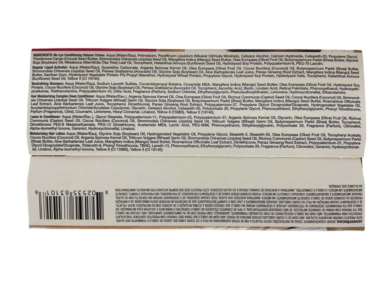 Soft & Beautiful No-Lye Kit [Regular] (Pack of 3)