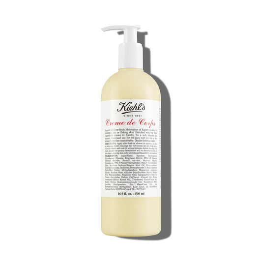 Kiehl's Crème De Corps Body Lotion, Moisturizer With Shea Butter and Cocoa Butter, Daily Moisturizing Cream For All Skin Types, Including Extremely Dry Skin, Synthetic Fragrence-Free, For Men & Women