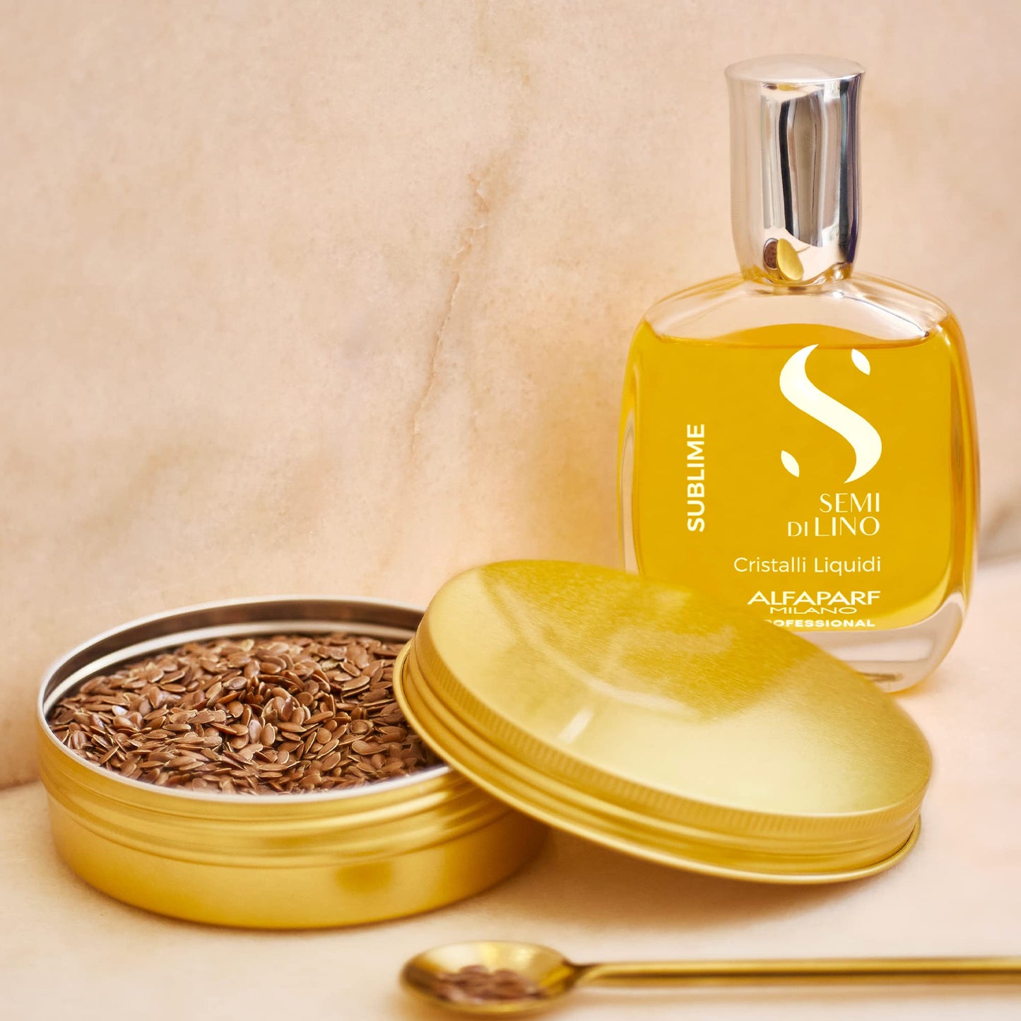 ALFAPARF MILANO Semi di Lino Cristalli Liquidi Hair Oil - Heat Protectant