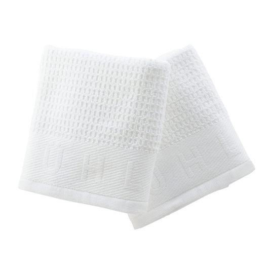 MÜHLE ‘Waffle Pique' Shaving Towels | Luxury Shave Accessory | 60 x 45 cm | 2 Pack