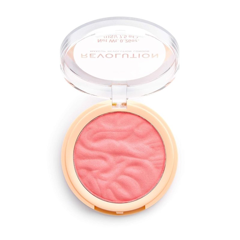 Revolution Beauty London Blusher Reloaded - Highly Pigmented Pressed Powder Face Blush | Lovestruck, 0.26 oz