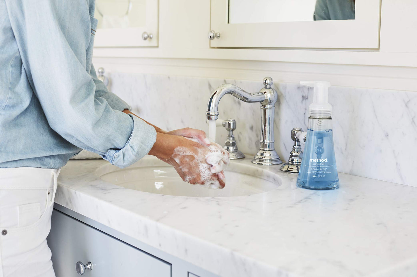 Method Foaming Hand Soap Refill, Sweet Water, 28 Fl Oz (Pack of 3)