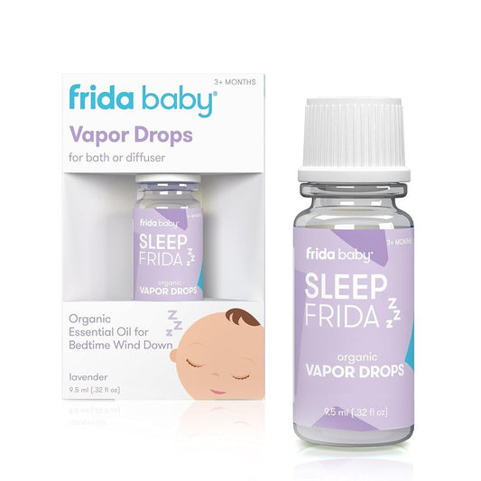 Frida Baby Natural Sleep Vapor Bath Drops - Lavender Essential Oil for Relaxing Bedtime | Aromatherapy Sleep Aid