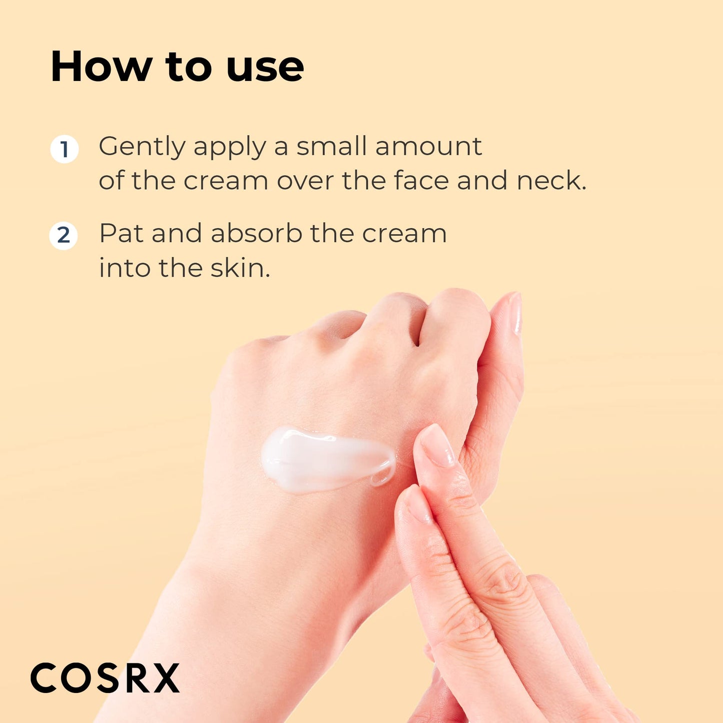 COSRX Snail Mucin 92% Cream + Peptide Collagen Hydrogel Eye Patch, Korean Skin Care