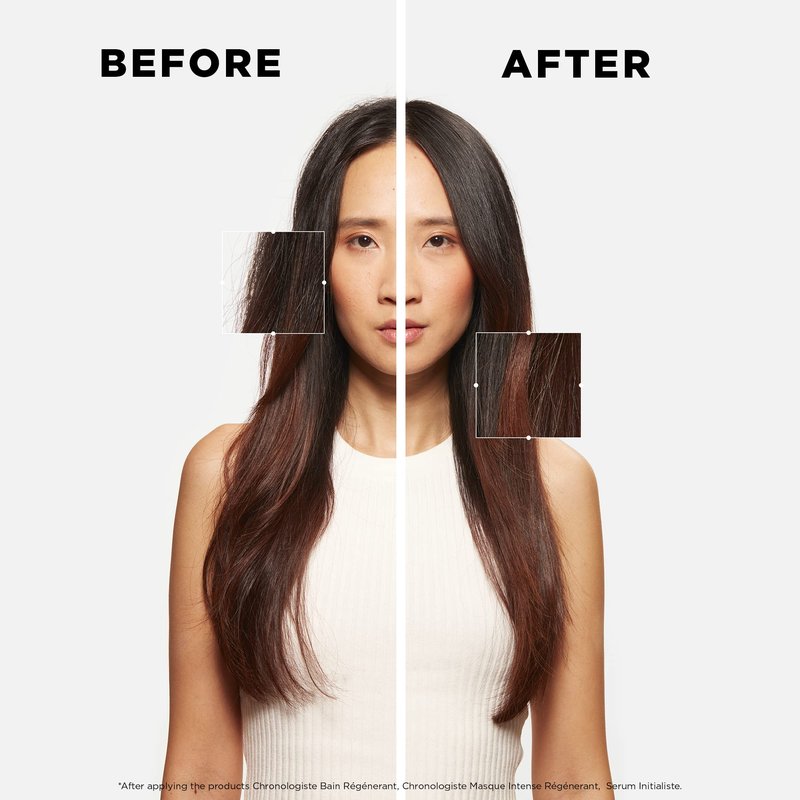 KERASTASE Initialiste Advanced Scalp and Hair Concentrate - Adds Shine and Softness, Strengthens and Reduces Breakage, Adds Shine