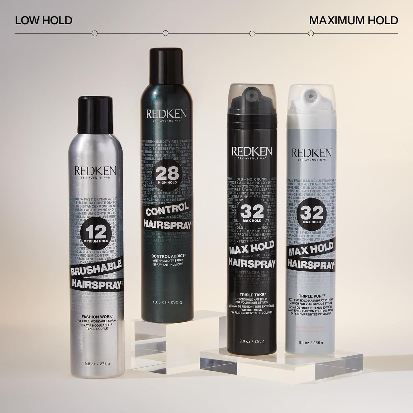Redken Extreme Hairspray - Max Hold for All Hair Types | Long-Lasting Lift & Humidity Resistance