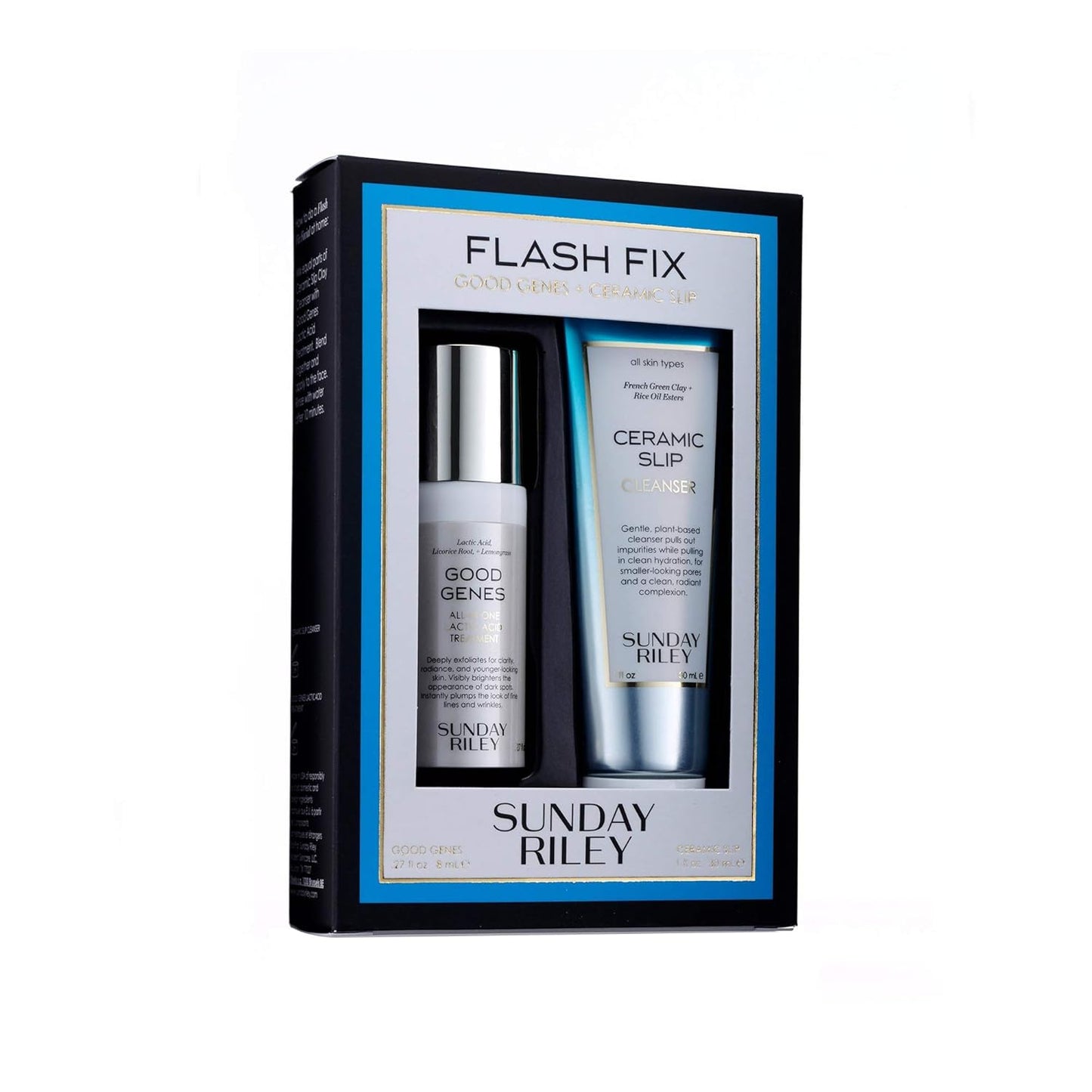 Sunday Riley Flash Fix Kit - Revitalizing Skincare Set | 1.27 Fl. Oz.