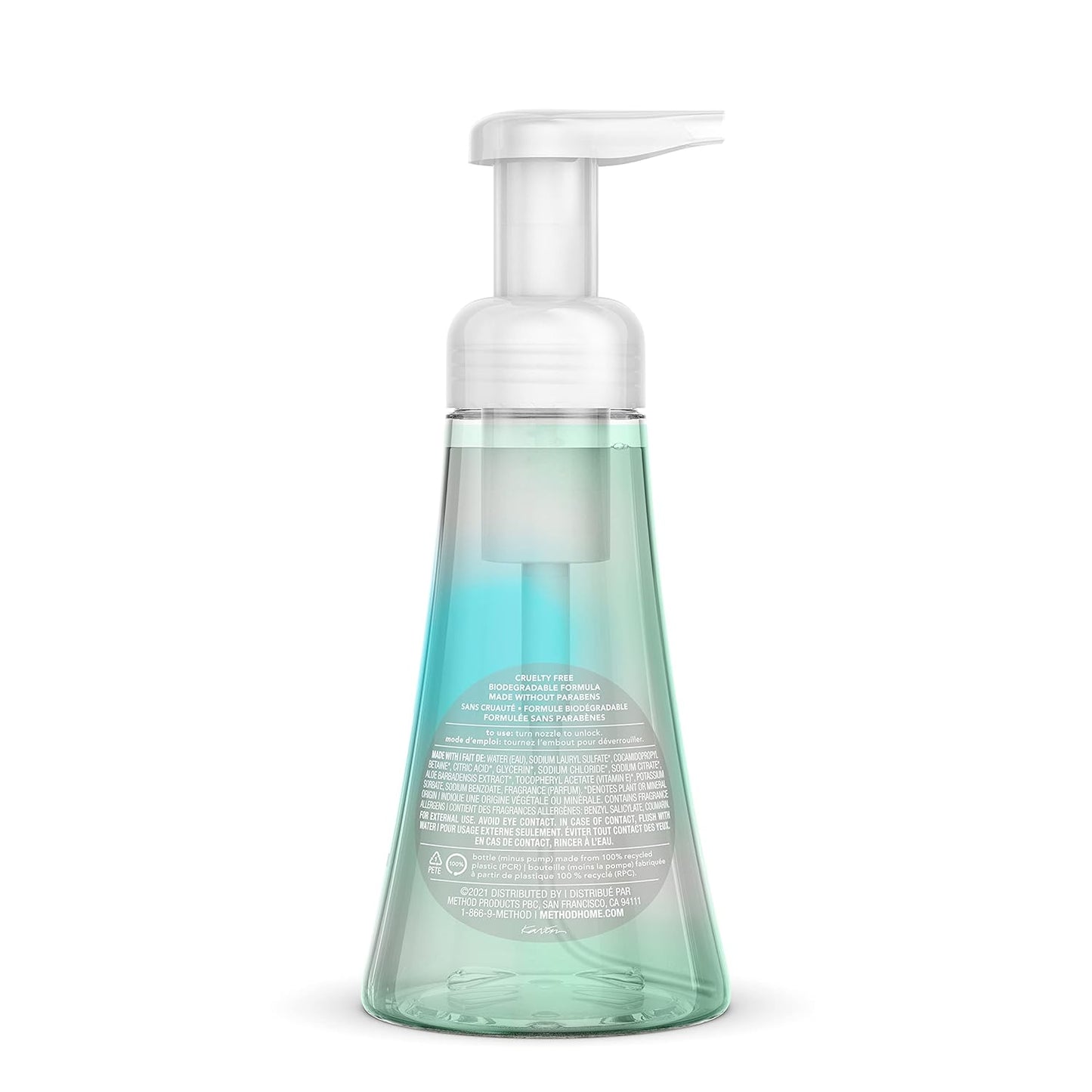 Coconut Water Foaming Hand Soap - Method | 10 Fl Oz | Pack of 6
