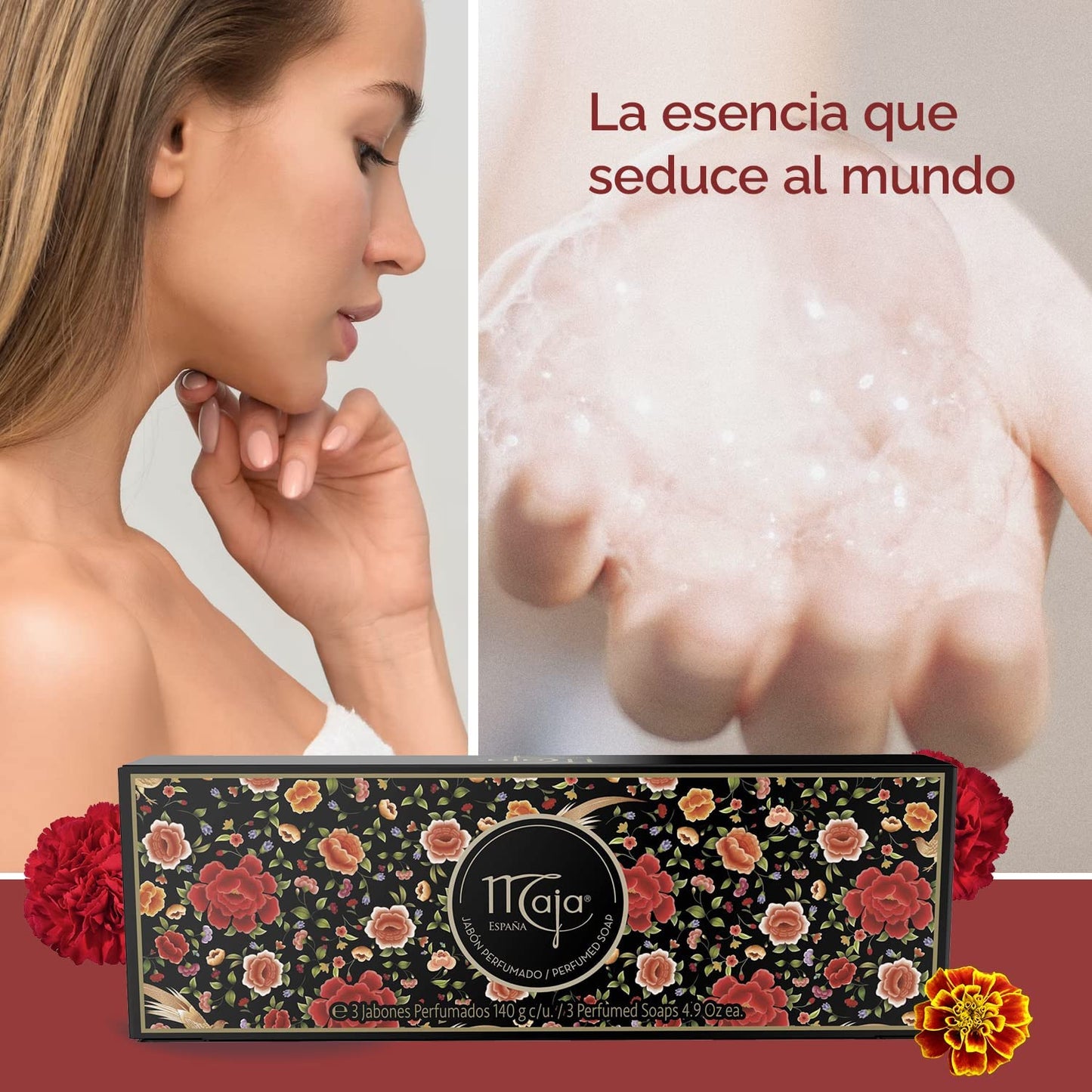 Maja Soaps,3 x 4.9 Oz. Each (pack of 2)