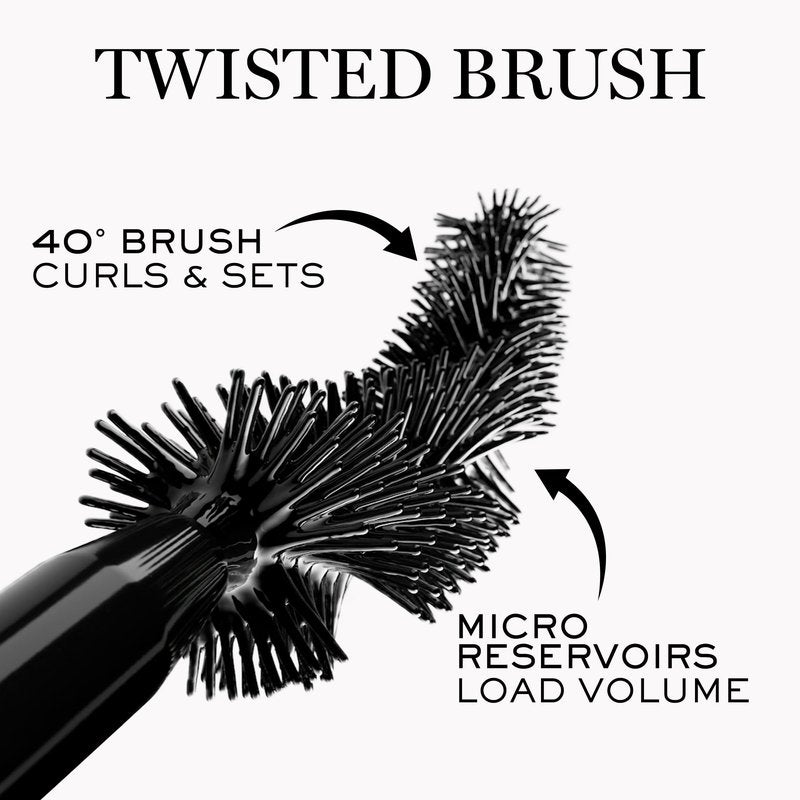 Lancôme Curl Goddess Mascara 01 Black – Volumizing & Curling Mascara for Dramatic Lashes, 1.5x Curl Boost, +800% Volume, 30H Hold, Clump-Free, Weightless, Fanned-Out Lashes, Travel Size