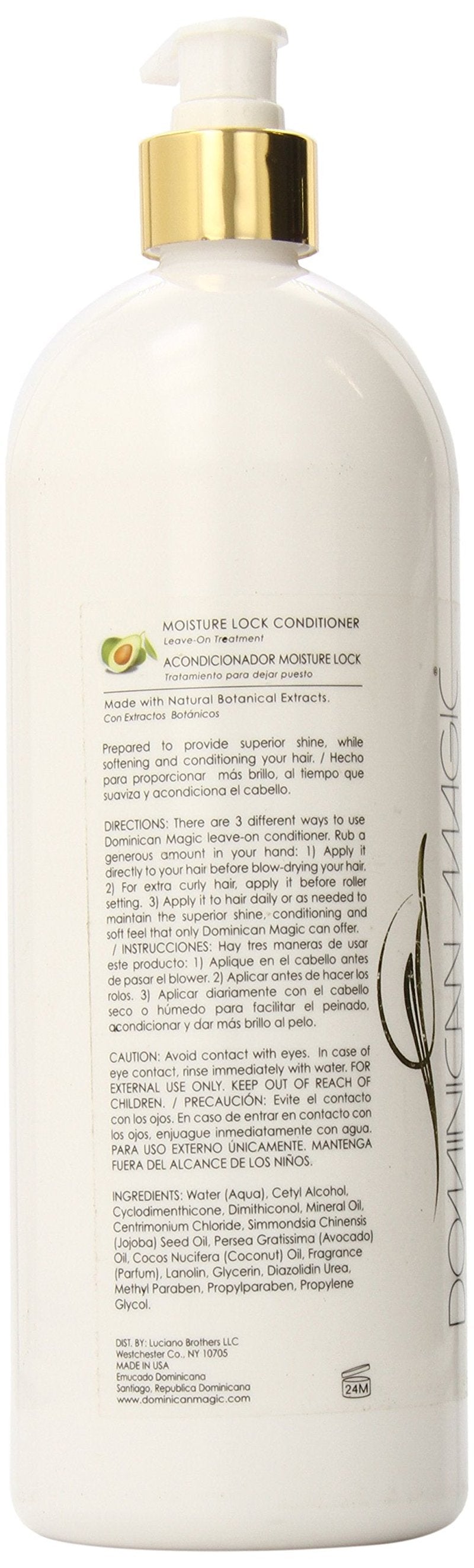 DOMINICAN MAGIC Moisture lock Leave-In Conditioner 32.oz