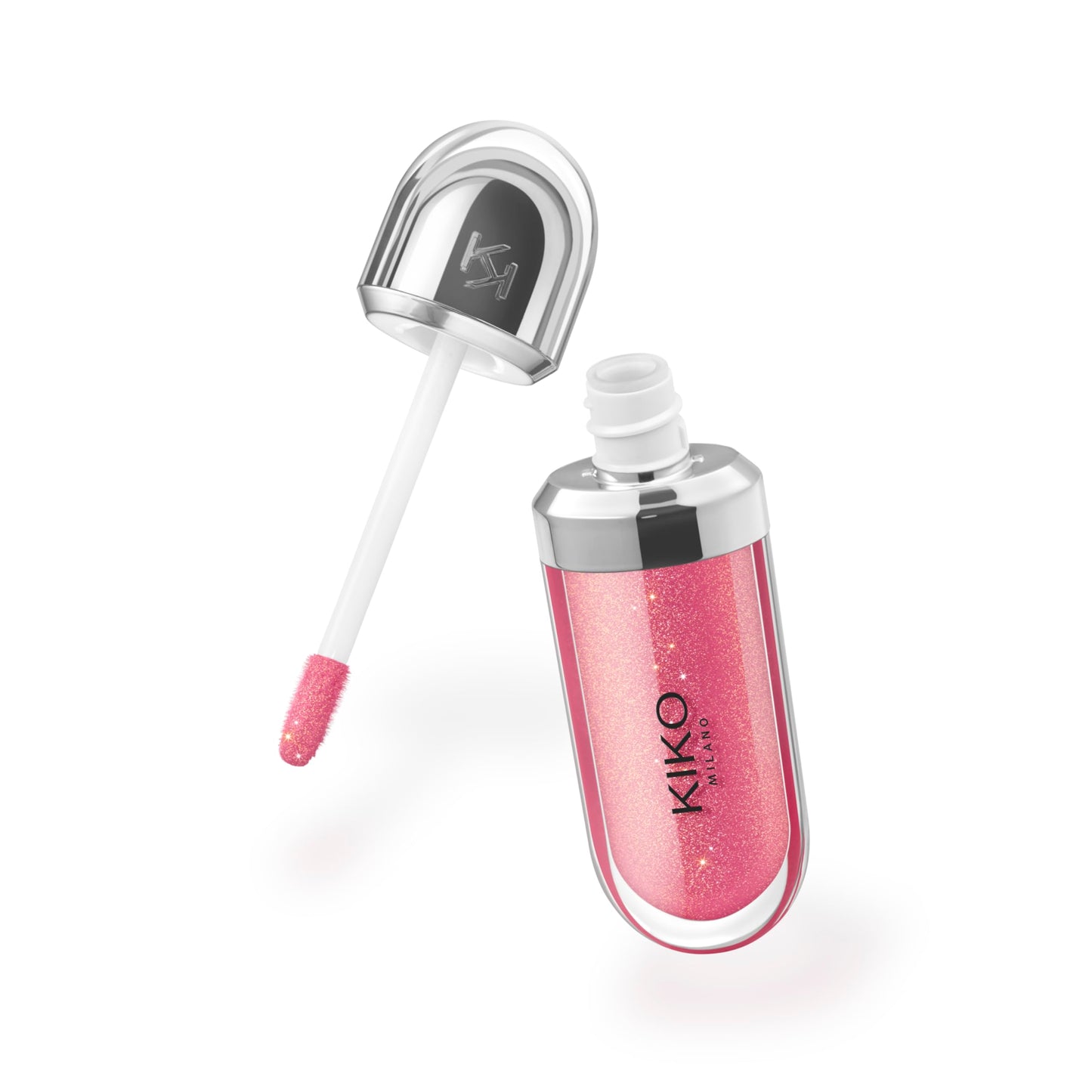 Kiko Milano 3D Hydra Lip Gloss – High Shine, Hydrating, Plumping, Non-Sticky, Moisturizing Lip Makeup – 33 Pearly Watermelon – 6.5ml