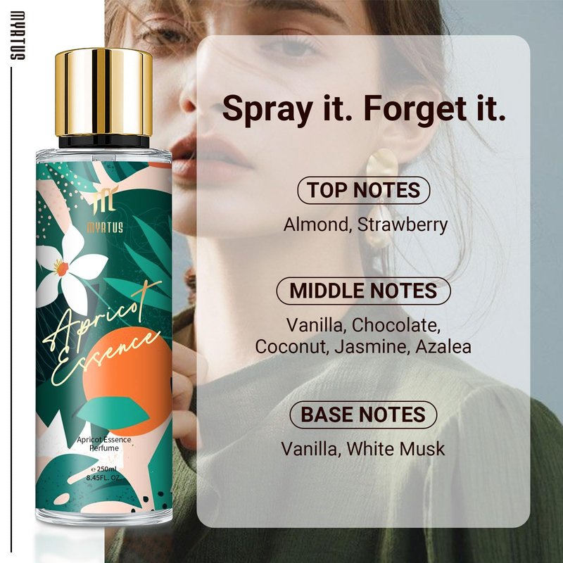 MYRTUS Eau de Toilette for Women, Long Lasting Sweet Oriental Perfume Body Spray, Day to Night Fragrance for Work & Date (250 ML)